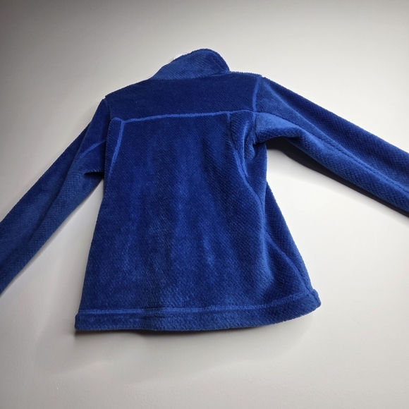 Patagonia - Women's Synchilla Polartec Bright Blue Jacket - Size Small - Picture 10 of 13